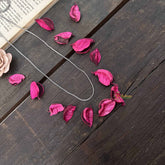 Vriksham Simple Oxidized Silver Sleek Everyday Wear Chain-S1052